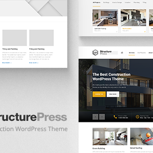 StructurePress Construction, Building WP Theme