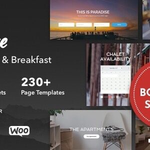 Hotel + Bed and Breakfast Booking Calendar Theme | Bellevue