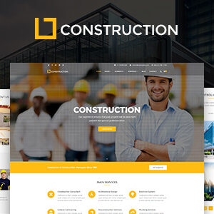 Construction Business & Building Company Theme