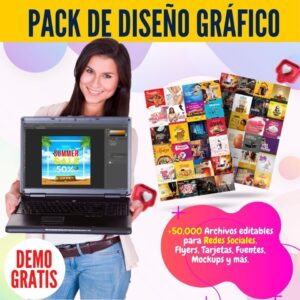 MEGA PACK DE DISEÑO GRÁFICO +50,000 ARCHIVOS EDITABLES